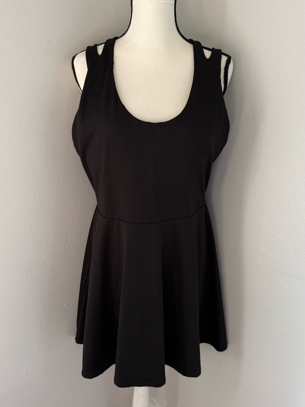 Fabletics Boost Performance Athletic Dress Classic Mini Black 2X